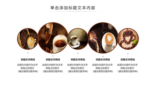 西餐厅咖啡产品介绍下午茶咖啡厅PPT模板