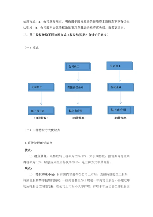 股权激励方案设计.docx