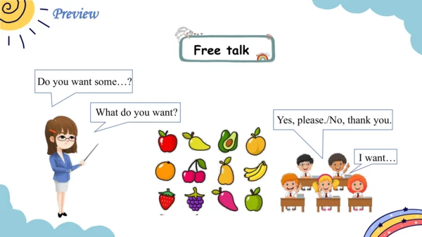 Module 4 Unit 1 Do you want some rice？课件（31张PPT，内嵌