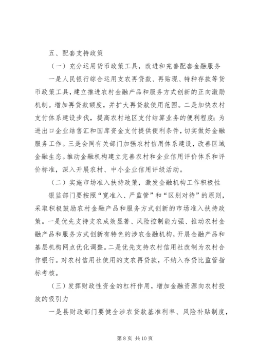 金融产品和服务方式创新实施方案.docx