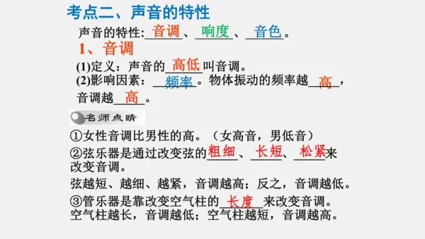第二章 声现象【2021年秋八上物理期末复习精品课件】(共36张PPT)