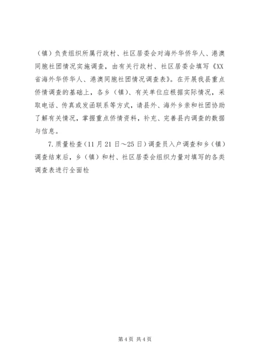 重点侨情调查实施方案 (7).docx
