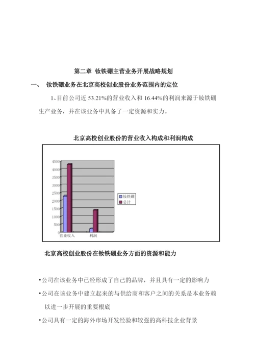 北京某公司发展战略研究报告.docx