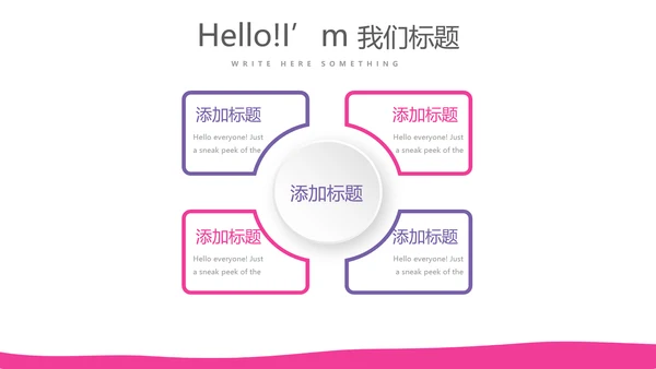 粉色简约彩妆培训设计宣传动态PPT