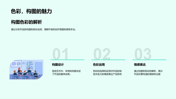 初一美术赏析教学PPT模板