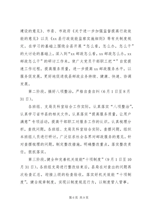 邮政局机关交通建设方案 (2).docx