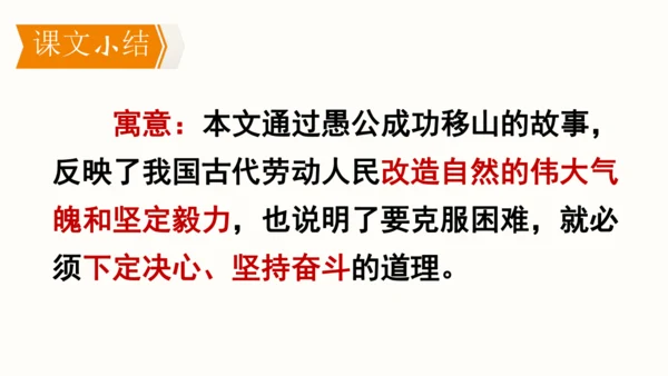 24 愚公移山 教学课件