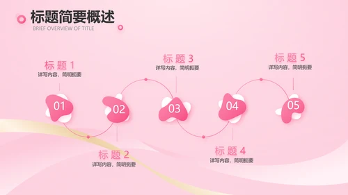 气质粉色工作总结汇报商务PPT