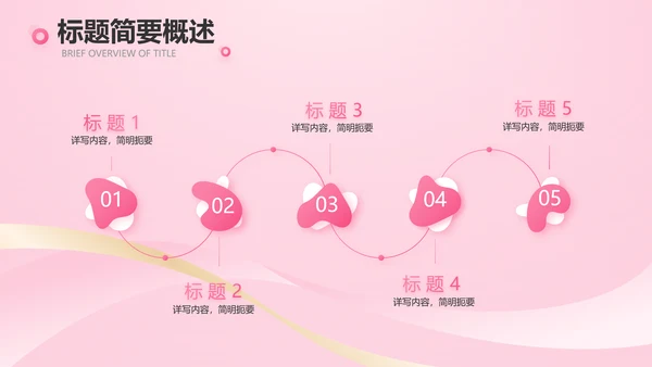 气质粉色工作总结汇报商务PPT