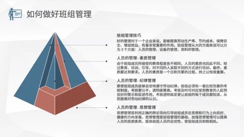 制造企业班组管理培训通用PPT模板