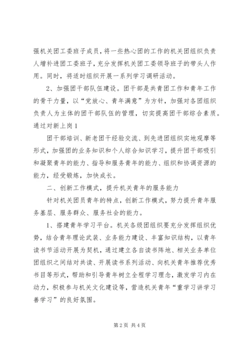 机关团委工作计划 (5).docx