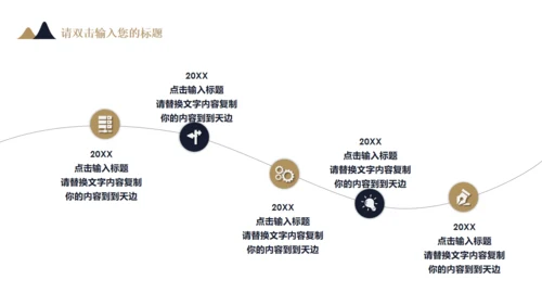 几何大气商业活动策划汇报通用PPT模板
