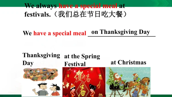 Module 4 Unit 1 Thanksgiving is my favourite festi