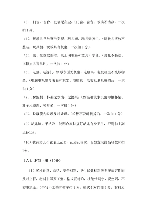 2023年幼儿园教师考核方案.docx