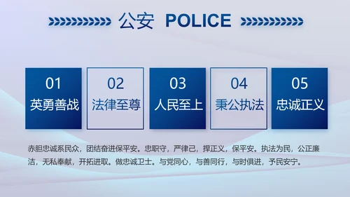 雷霆风暴专项行动公安警察PPT