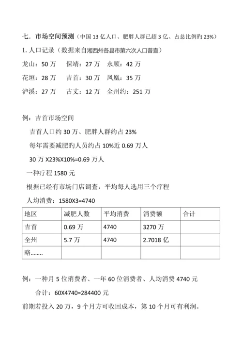 养生项目商业计划书.docx