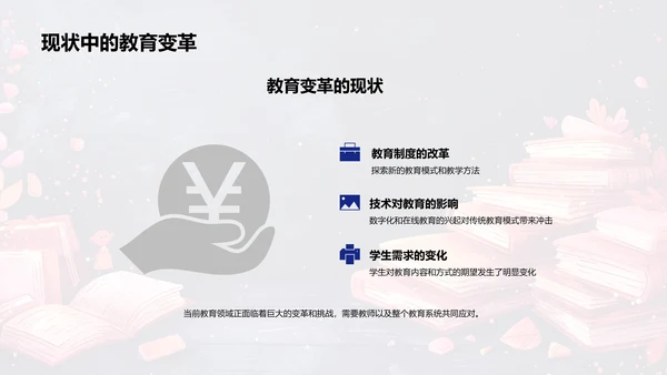 教师在教育创新中的作用PPT模板