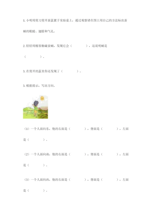 教科版科学三年级下册 期末测试卷精品【名师推荐】.docx