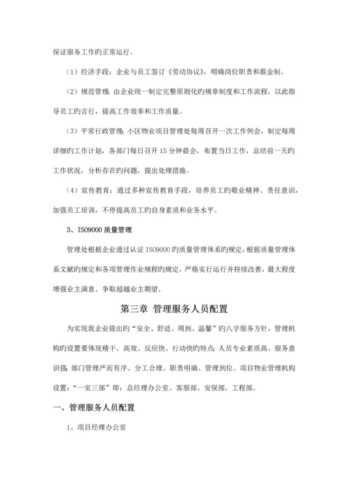 小区物业管理方案.docx