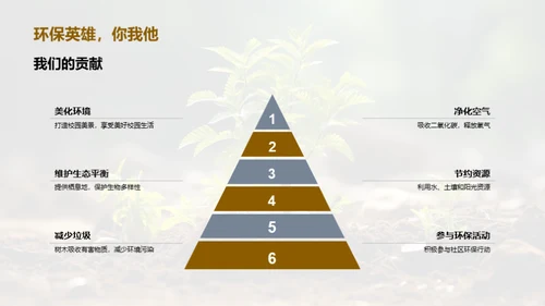 环保从植树开始