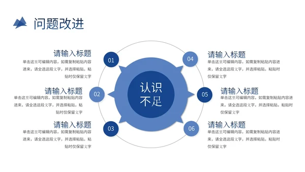 突破自我销售部年中总结工作通用PPT模板