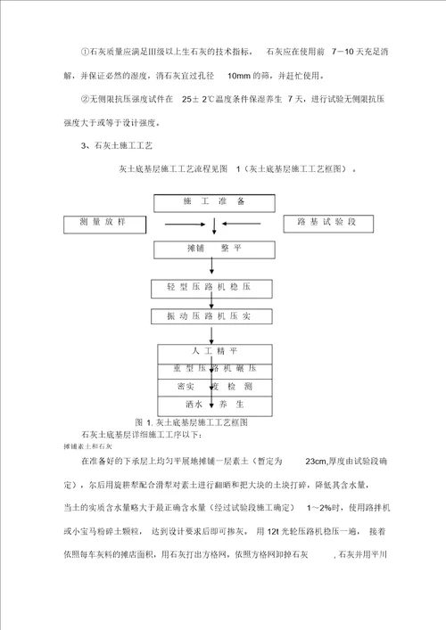 灰土施工规划方案