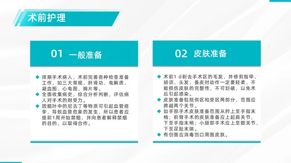 商务、简约、皮瓣移植术后护理、医学项目类、PPT模版护理查房