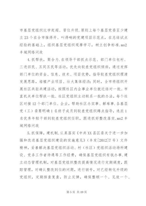 基层党组织规范化建设实施方案.docx