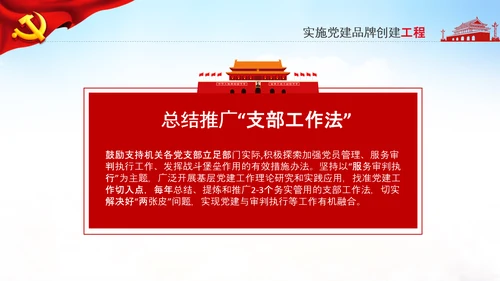 党支部书记抓党建述职报告工作总结基层党组织机关党支部PPT