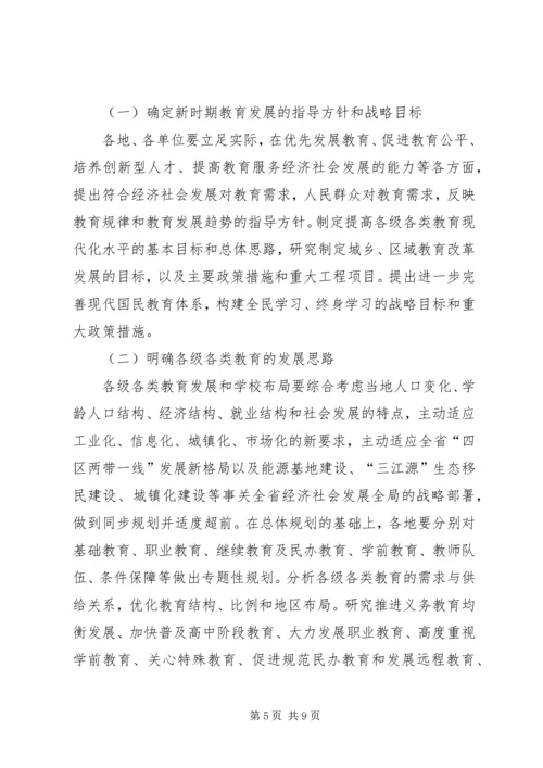 教育系统十二五规划编制方案范文.docx