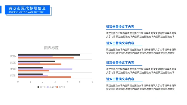 蓝色简约风企业宣传汇报PPT模板