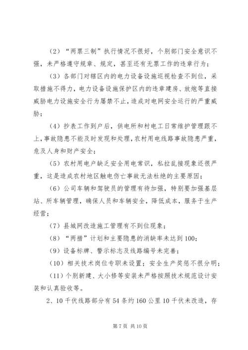 在电力公司职工代表大会上的工作报告 (2).docx