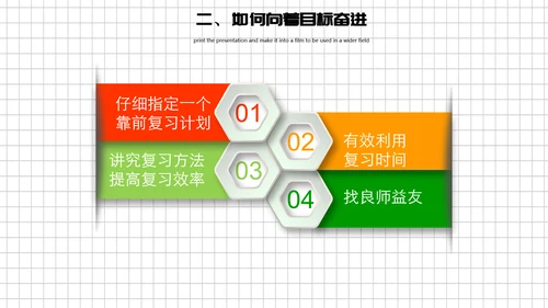 中小学生期末考试动员大会PPT模板