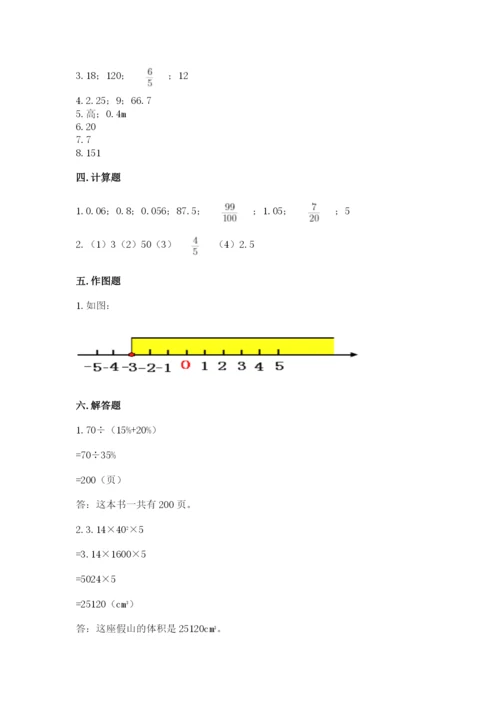 小升初六年级期末测试卷有精品答案.docx