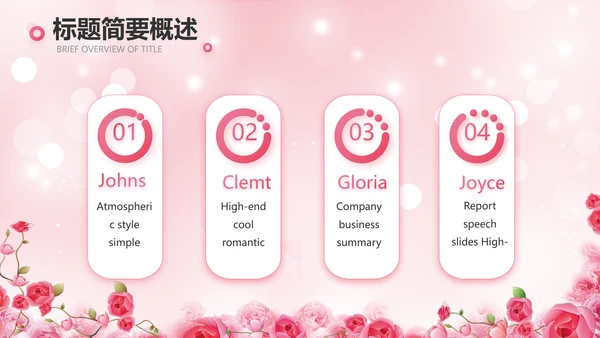 粉色水彩风常见妇科病知识宣传PPT动态模板