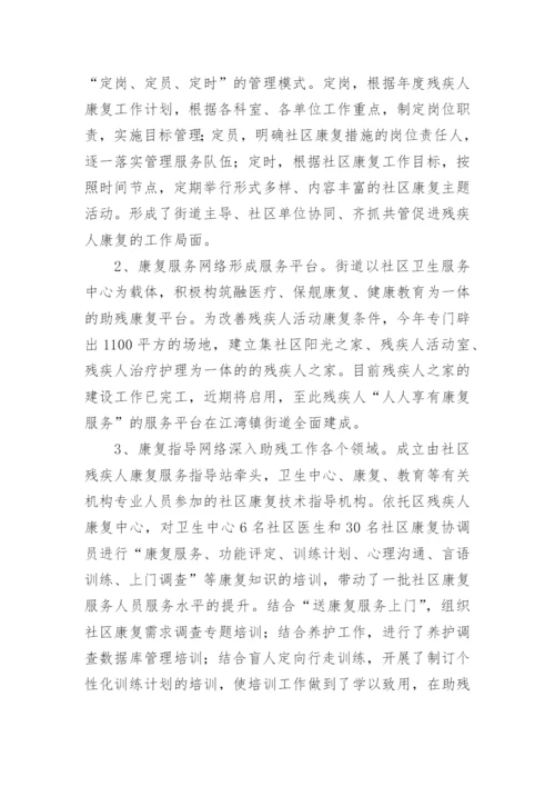 残疾人年度工作总结.docx