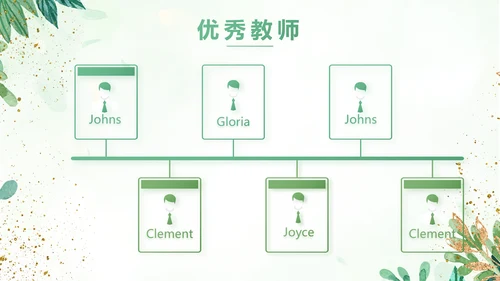 绿色小清新知识竞赛答题工作总结动态PPT模板