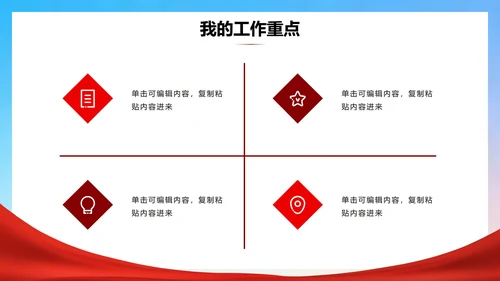 活泼党政卡通风校园共青团竞选团支书PPT模板
