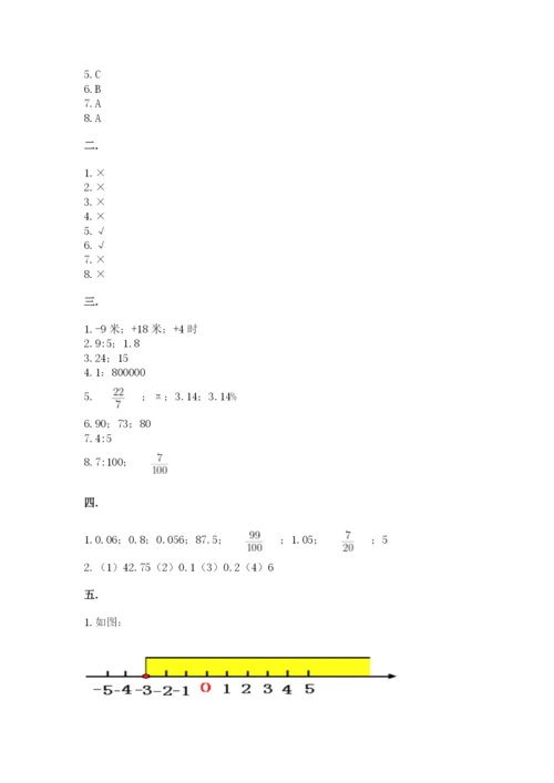 苏教版小升初数学模拟试卷及答案【全优】.docx