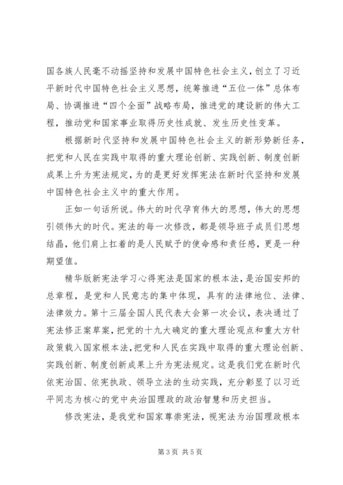 学习新宪法心得体会 (3).docx