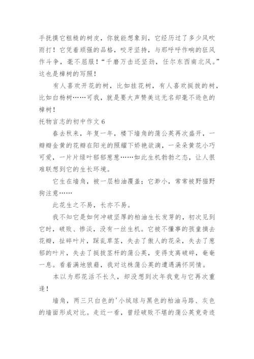 托物言志的初中作文.docx