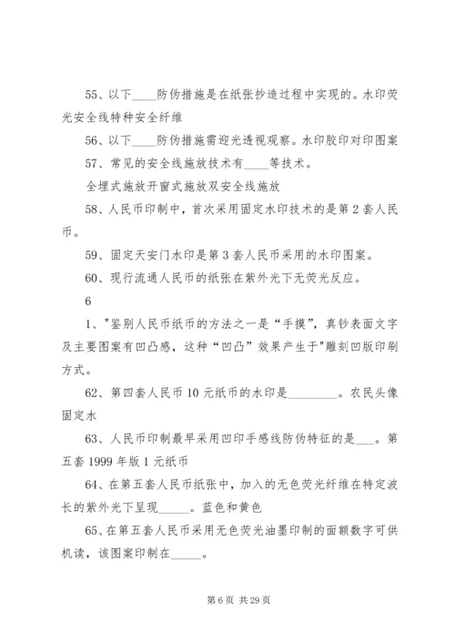 反假货币专项整治的报告 (3).docx