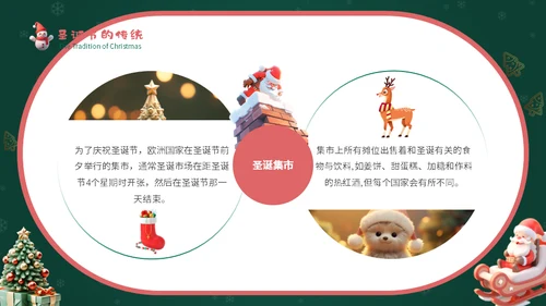 幼儿园圣诞节活动通用PPT模板