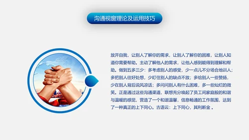 有效沟通技巧企业管理入职培训PPT模板