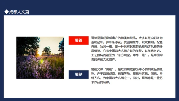 成都旅游玩锦里耍巷子游青城通用PPT模板