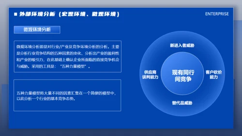 蓝色商务风企业文化战略未来管理培训通用PPT