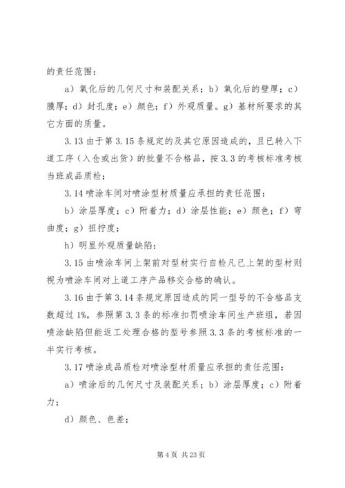 铝厂质量检验程序及考核方案.docx