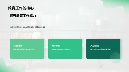 教师教育技能提升