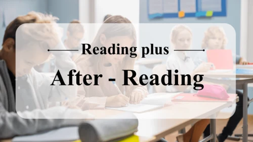 Unit 6 课时 7  Reading Plus