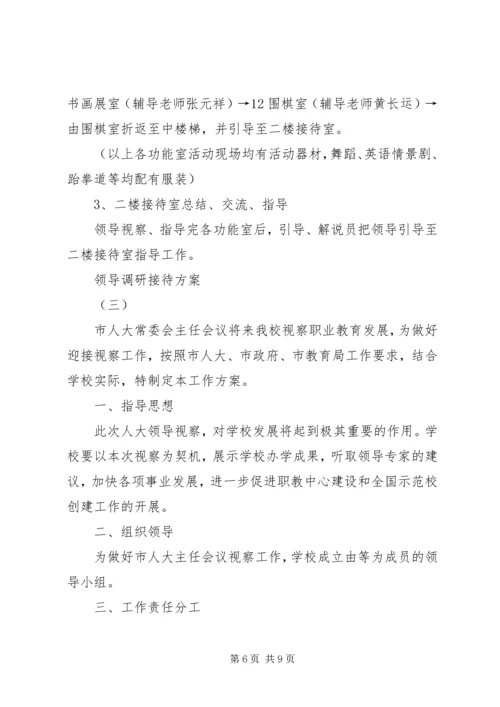 领导调研接待方案 (3).docx